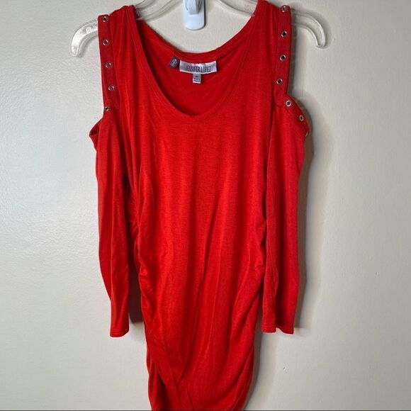 Jlo| XSmall |Studded| super soft Rayon| cold shoulder - Picture 9 of 9